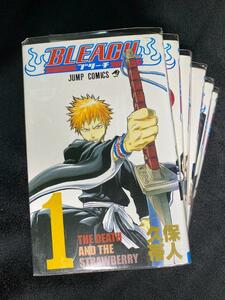 レンタルアップ品　BLEACH ブリーチ　全74巻セット　カバー付き