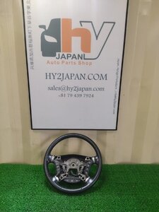 三菱　ステアリングホイール　ハンドル　エアバッグ無し　デリカ　DBA-CV5W　2008　中古　＃hyj 　4400A201XA　NSP45752