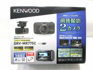 ケンウッド DRV-MR775C 前後撮影対応2カメラ ドラレコ 高感度CMOSセンサー 明るさ調整機能搭載 ブラック車載監視ケーブル CA-DR100 KENWOOD