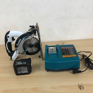 中古品 マキタ makita 125mm 充電式マルノコ 14.4V SS540D バッテリー付き 充電器 ケース無し マルノコ・電動工具