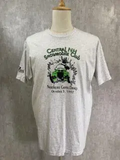 3916 anvil  プリントTシャツ　スノーモービル　XL