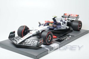 ミニチャンプス 1/18 アルファタウリ HONDA F1 AT04 #22 角田裕毅 イギリスGP 2023 MINICHAMPS ミニカー