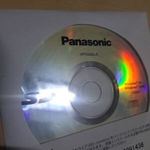 Panasonic　パナソニック　D-snap SD-jukebox Ver.5.1LE インストール用CD-ROM VFF0325-A 