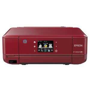 EPSON インクジェット複合機 Colorio EP-806AR 無線 有線 スマートフォンプ(中古品)