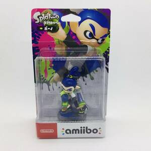 □未開封品□ ボーイ（スプラトゥーンシリーズ） amiibo（アミーボ）任天堂 フィギュア Nintendo Switch Wii U 3DS 