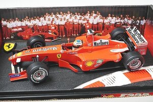 Hot Wheels ホットウィール 1/18 Ferrari フェラーリ F399 M.シューマッハ 1999 #3 マルボロ デカール加工品 24627