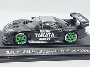 EBBRO エブロ 1/43 HONDA ホンダ 童夢 無限 NSX JGTC 2002 テストカー ブラック 43329