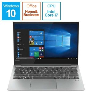 ノートパソコン 81U4001MJP [13.3型 /Windows10 Home /intel Core i7 /Office HomeandBusiness /メモリ：8GB /SSD：1TB /2019年10月モデル]