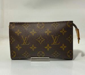  LOUIS VUITTON ルイヴィトン バケットPM付属ポーチ モノグラム バッグ ポーチ レザー ブラウン