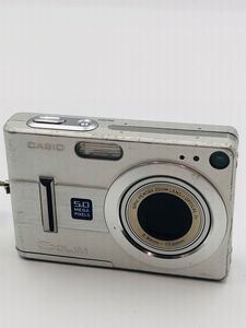 ◯ CASIO EXILIM カシオ エクシリム コンパクトデジタルカメラ EX-Z55 シルバー 動作未確認