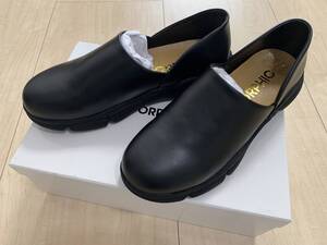 【値下げ可/新品】ORPHIC/オルフィック/CLASS★レザースリッポン/サンダル/靴★BLACK/黒/ブラック★US10.0-10.5/28.0-29.0cm★21Q3M