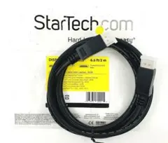 【高品質】StarTech.comラッチ付きDisplayPort 1.2 2m