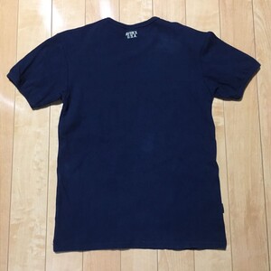 アヴィレックス リブTシャツ 389-1-321 メンズ M ネイビー