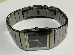 [04151] RADO DIASTAR 152.0332.3 チタン QZ 状態良好、保証なし