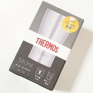 ■【未使用】 THERMOS サーモス 真空断熱タンブラー ■340ml/JDE-340/保冷効力7度以下(1時間)/ステンレス鋼/タンブラー/保温保冷両用