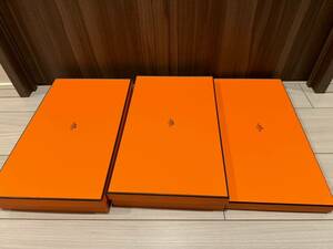 未使用　３個セット　エルメス　大判ストール　HERMES 空き箱 