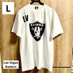 新品 ラスベガスレイダース 公式NFL Tシャツ コットン Lサイズ 白