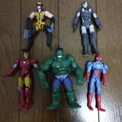 Marvel　Avengers　xmen フィギュア　ジャンク　セット