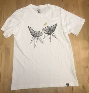 古着　ユニクロ　EAMES OFFICE イームズ　Tシャツ Lサイズ　白　ホワイト　UT SPRZ NY UNIQLO