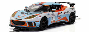 特価！1/32 スロットカー　Scalextric Lotus Evora Gulf Edition