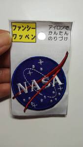 ナサ NASA アイロン ワッペン 新品