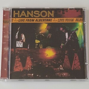 【輸入盤CD】HANSON/LIVE FROM ALBERTANE(3145382402)ハンソン/ライヴ・フロム・アルバテーン/98年シアトルライヴ録音盤/キラメキ☆MMMBOP