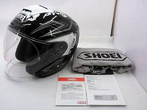 【送料無料】良品 SHOEI ショウエイ J-FORCE4 J-FORCEⅣ REFINADO レフィナード XLサイズ ジェットヘルメット