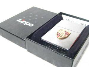 【Spiral】ポルシェ/PORSCHE Zippo/ジッポライター・シルバー 新品/