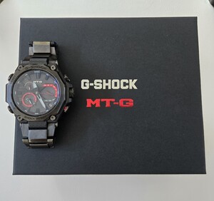 【極美品 メーカー価格170,500円】カシオ CASIO G-SHOCK ジーショック MTG-B2000YBD-1AJF [DUAL CORE GUARD MT-G カーボンベゼル]