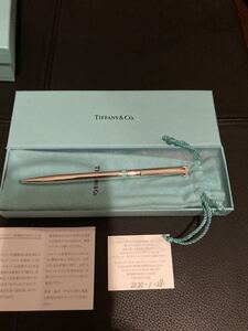 ティファニー　Tクリップボールペン　 新品未使用　Tiffany ボールペン