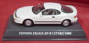 29B81-35N　コナミ　1/64　トヨタ　セリカ　クーペ　GT-R　白　ST182　1989　