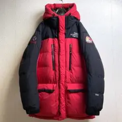 ノースフェイス ダウンジャケット BIAFO DOWN PARKA レッド