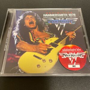 Van Halen Definitive Hammer Smith 1978 1CD オリジナルプレス盤