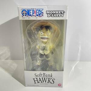 ワンピース ボビングヘッド フィギュア ONE PIECE モンキー・D・ルフィ 福岡ソフトバンクホークス 野球 SoftBank HAWKS コラボ