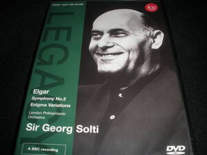 新品 DVD ショルティ エルガー 交響曲 2番 エニグマ変奏曲 　ロンドン・フィルハーモニー管弦楽団 Elgar Solti