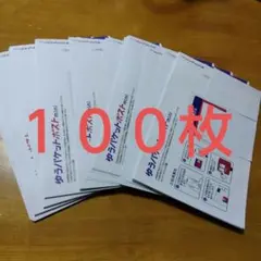 ①   ゆうパケットポストmini封筒　１００枚