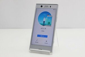 1円スタート docomo SONY Xperia XZ1 Compact SO-02K SIMロック解除済み SIMフリー Android スマートフォン 残債なし 32GB シルバー