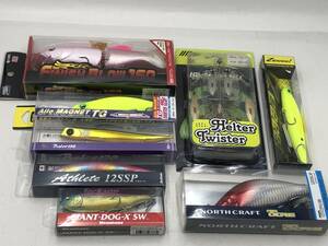 【2531】ルアーまとめ TIEMCO Finish Blow 160 Megabass イマカツ Helter Twister NORTH CRAFT AIR OGRE 120SLM GIANT DOG-X athlete 12SSP