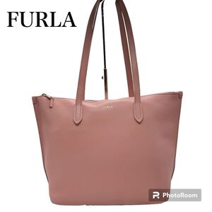 美品！FURLA フルラ　トートバッグ　ショルダーバッグ　A4可能　肩がけ