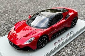 ▲BBR 1/18 マセラッティ MASERATI MC20 Bianco Audace RED