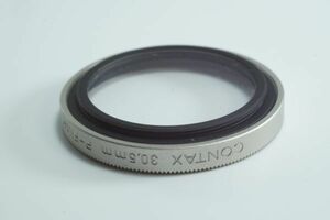 GFOX012[とてもキレイ 送料無料]CONTAX フィルター30.5mm P-Filter コンタックス レンズフィルター 保護フィルター