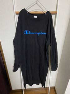 Champion チャンピオン Tシャツワンピース　ロンT ロングワンピース