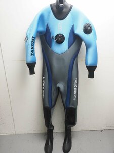 未使用 同梱不可 WorldDive ワールドダイブ ドライスーツ メンズ ブーツ:27cm 平置きサイズ:胸囲51cm腹囲43cm尻囲52cm 取扱説明書[3F59908]