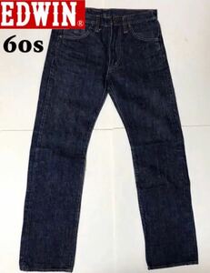 1965年製★EDWIN エドウィン デニムパンツ 1001BT 60s 70s オリジナル VINTAGE ビンテージ 国産デニム 日本 japan old pants