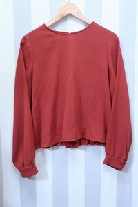 2-1924A/ZARA BASIC プリーツブラウス ザラベーシック 送料200円 