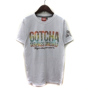 ガッチャ GOTCHA Tシャツ カットソー 半袖 M 白 ホワイト /YI メンズ