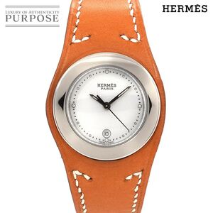 エルメス HERMES アーネ HA3 210 レディース 腕時計 デイト ホワイト クォーツ ウォッチ Arne 90259749