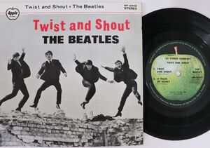 7 Beatles Twist & Shout / Do You Want To Know A Secret AP4569 APPLE Japan /00080