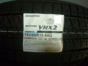 【送料無料】冬タイヤ 2023年製 BRIDESTONE VRX2 185/60R15 4本セット税込￥59,800-