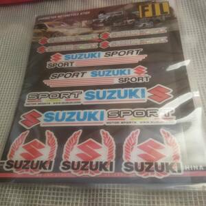 【ゆうパケット送料込】SUZUKI(スズキ) ステッカー 横13.5cm×縦15.5cm ③　